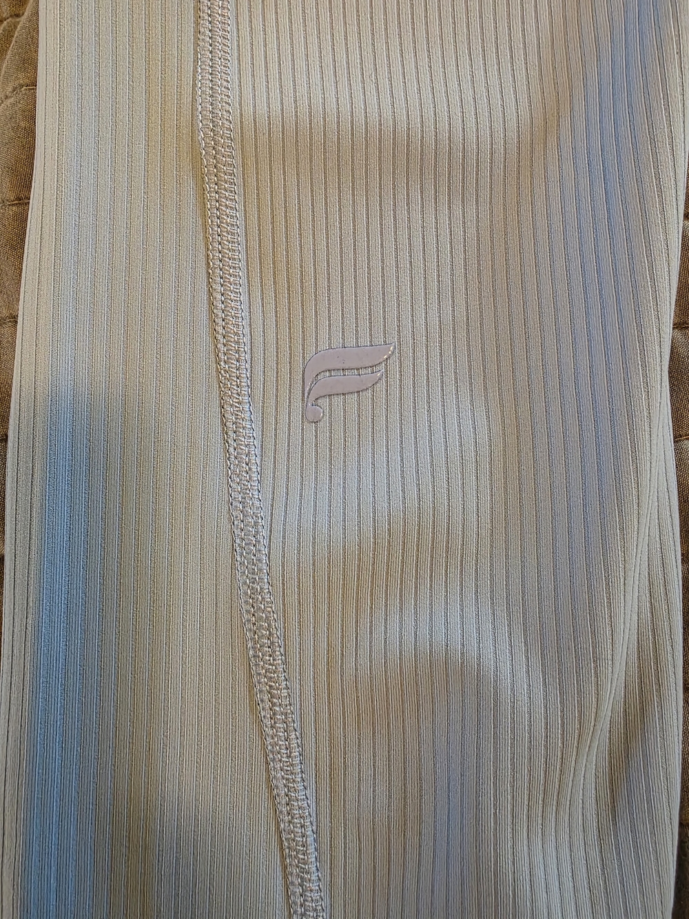 Fabletics Light Blue Ribbed Leggings - Picture 6 of 6